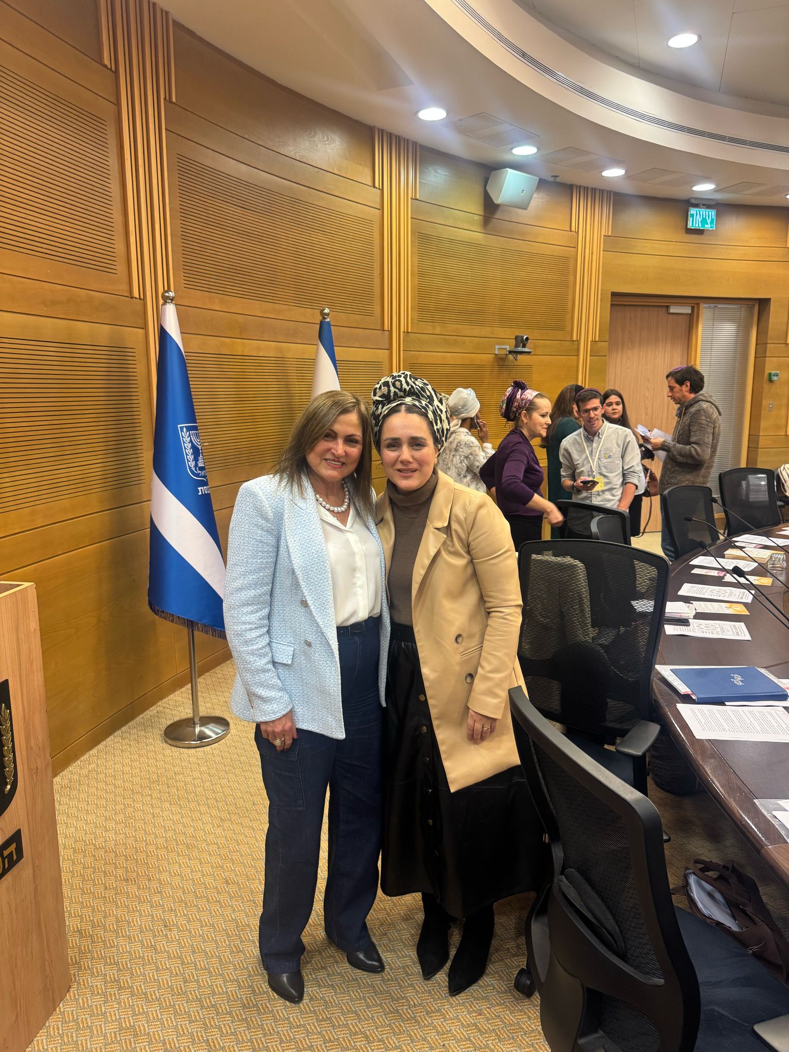 ח"כ לימור סון הר-מלך ומנכ"לית מהות סימונה מורלי